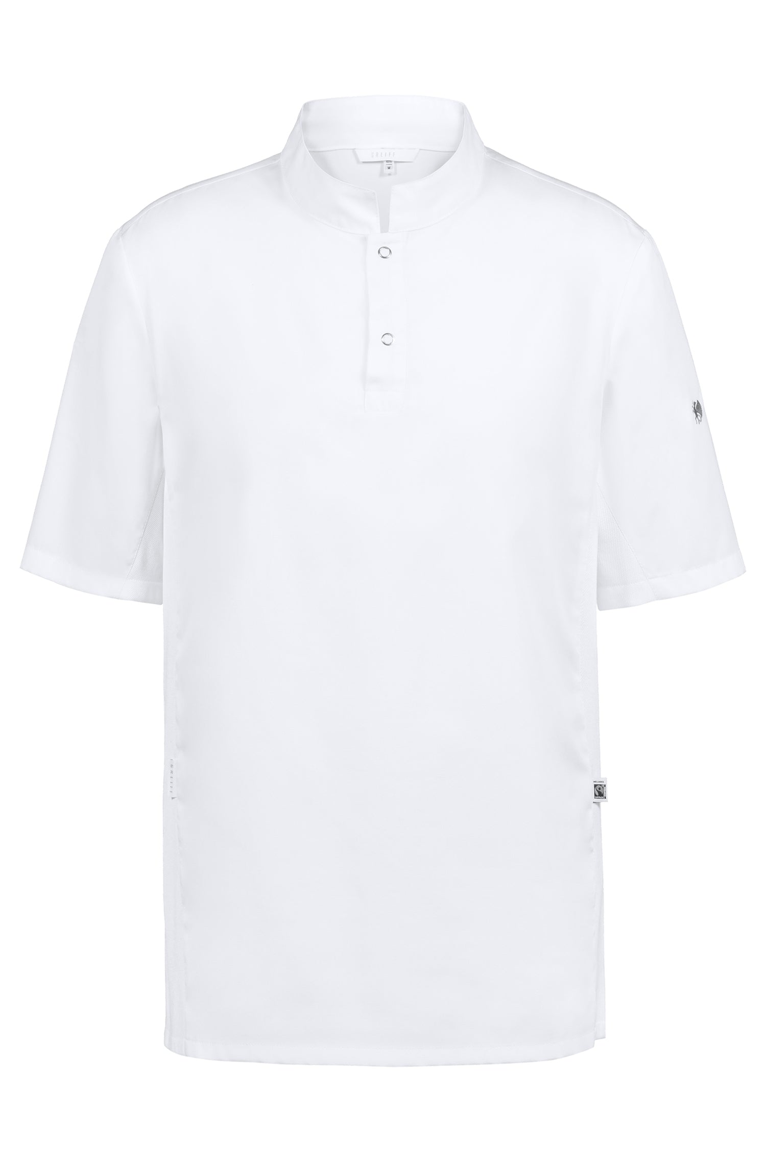 Greiff 55074 Kochshirt halbarm, weiß
