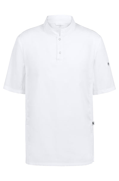 Greiff 55074 Kochshirt halbarm, weiß