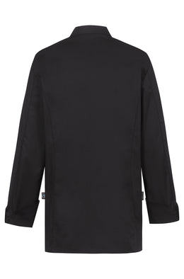 Greiff Cuisine 5566 Stretch Kochjacke Regular Fit, schwarz