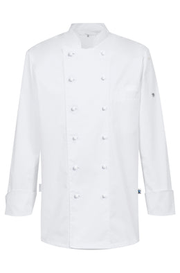 Greiff Cuisine 5566 Stretch Kochjacke Regular Fit, weiß