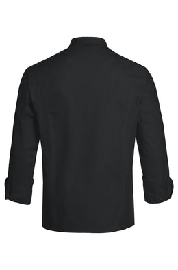 Greiff Cuisine 5566 Kochjacken Mischgewebe schwarz, Regular Fit