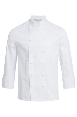 Greiff Cuisine 5566 Kochjacken Mischgewebe weiss, Regular Fit