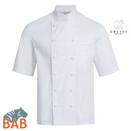 Greiff 5567 Cuisine Kochjacke 100%Baumwolle weiß
