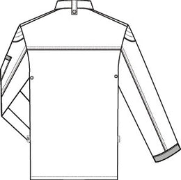 Greiff Denimstyle 55721 Kochjacke Regular Fit im Bikerstyle
