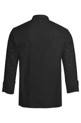 Greiff Cuisine 5580 Kochjacke, schwarz, lichtgrau, taupe, weiß
