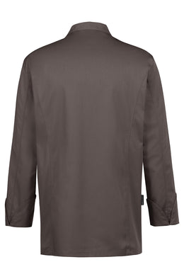Greiff Cuisine 5580 Kochjacke, schwarz, lichtgrau, taupe, weiß
