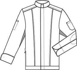 Greiff Cuisine 5593 Herrenkochjacke "Benjamin Maerz"