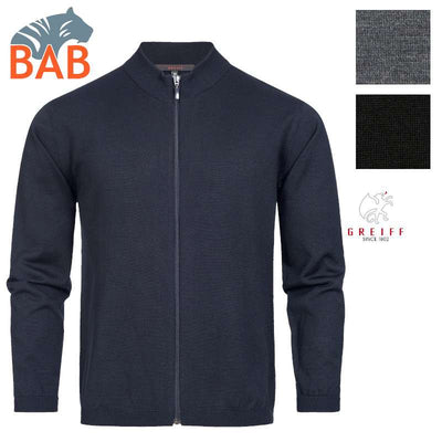 Greiff 6042 Herren-Strickjacke Regular Fit