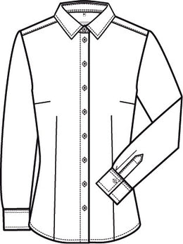Greiff Basic 6510 Damenbluse Slim Fit