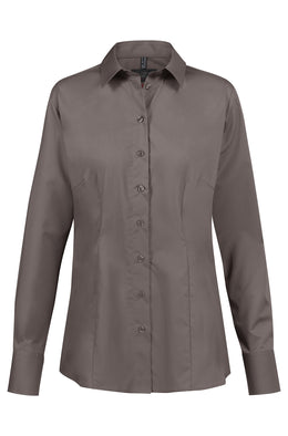 Greiff  Basic 6515 Damen Bluse Regular Fit- langarm, farbig