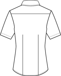 Greiff  Basic 6516 Kurzarm Damenbluse Regular fit, weiß
