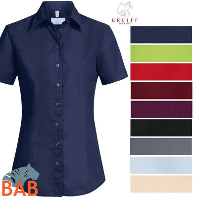 Greiff  Basic 6516 Farbige Damen Bluse Regular Fit