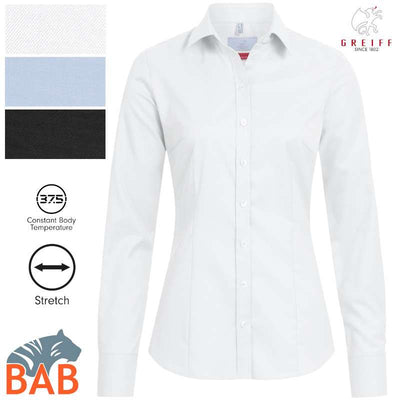 Greiff Modern 6519 Damen Bluse Slim Fit