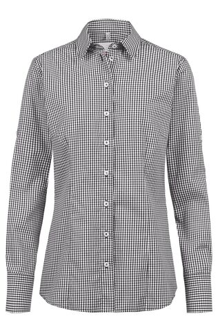 Greiff Basic 65213 Damenbluse langarm Regular Fit- vichy Karo