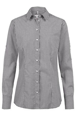 Greiff Basic 65213 Damenbluse langarm Regular Fit- vichy Karo