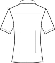 Greiff Leasing 65530 Damen Bluse Regular Fit-kurzarn, weiß
