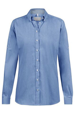 Greiff Denim 65583 Damen Bluse langarm Regular Fit