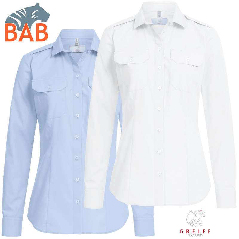 Greiff Basic  6570 Damen Pilotbluse  Regular Fit