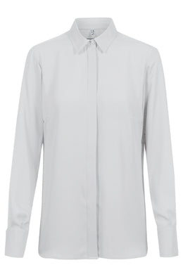 Greiff 6580 Damen-Chiffon Bluse langarm Regular Fit