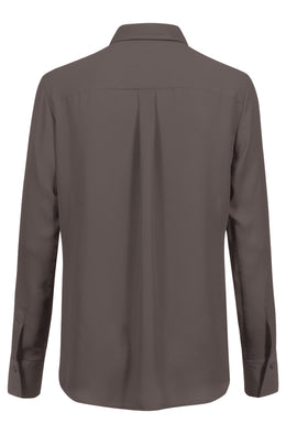 Greiff 6580 Damen-Chiffon Bluse langarm Regular Fit