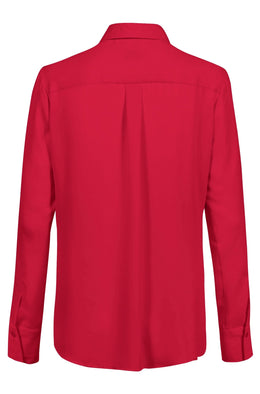 Greiff 6580 Damen-Chiffon Bluse langarm Regular Fit