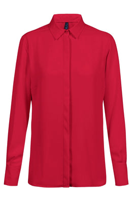 Greiff 6580 Damen-Chiffon Bluse langarm Regular Fit