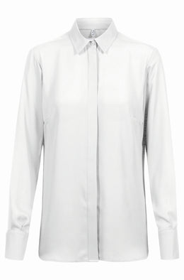 Greiff 6580 Damen-Chiffon Bluse langarm Regular Fit