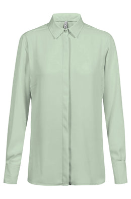 Greiff 6580 Damen-Chiffon Bluse langarm Regular Fit