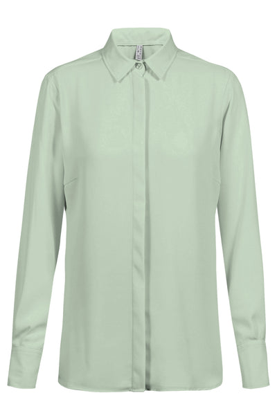 Greiff 6580 Damen-Chiffon Bluse langarm Regular Fit