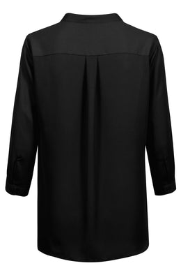 Greiff 6586 Damen-Chiffon Bluse 3/4 Arm Regular Fit