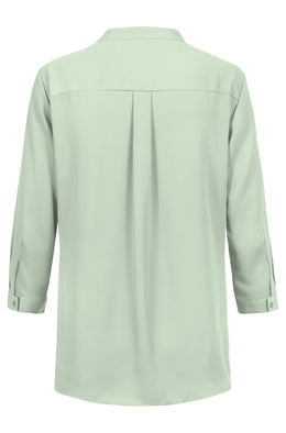 Greiff 6586 Damen-Chiffon Bluse 3/4 Arm Regular Fit