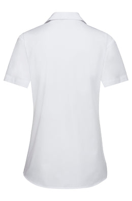 Greiff Simple 6599 Damenbluse kurzarm Regular Fit, weiß