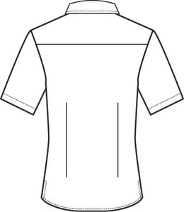 Greiff Basic 6651 Damenbluse halbarm Comfort Fit, weiß