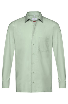 Greiff Basic 6665 Herren Hemd Regular Fit- weiß