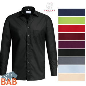 Greiff Basic 6665 Herren Hemd  in Regular Fit-farbig