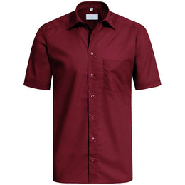 Greiff Basic 6666 Herren Hemd kurzarm in Regular Fit- weiß