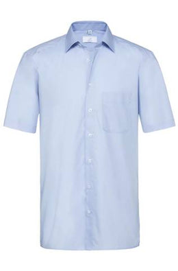 Greiff Basic 6666 Herren Hemd kurzarm in Regular Fit- weiß