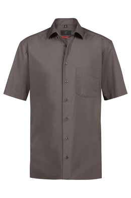 Greiff Basic 6666 Herren Hemd kurzarm in Regular Fit- weiß