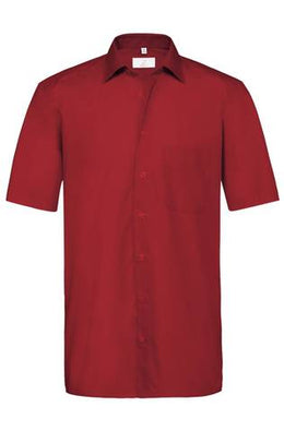 Greiff Basic 6666 Herren Hemd kurzarm in Regular Fit- weiß