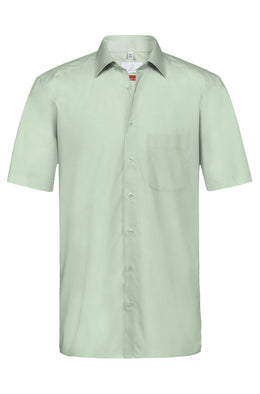 Greiff Basic 6666 Herren Hemd kurzarm in Regular Fit- weiß
