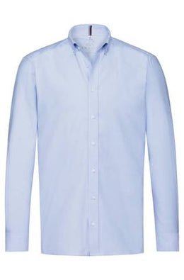 Greiff Casual  6723 Herrenhemd langarm Regular Fit, weiß