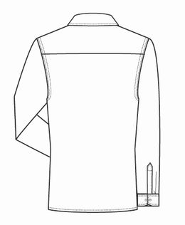 Greiff Casual  6723 Herrenhemd langarm Regular Fit, weiß