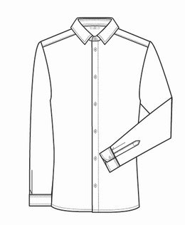 Greiff Basic  6744 Herrenhemd langarm Regular Fit