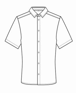 Greiff Basic  6745 Herrenhemd kurzarm Regular Fit