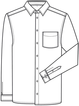 Greiff-Leasing 67520 Herren Hemd Comfort Fit