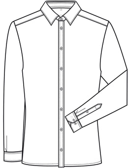 Greiff-Leasing 67540 Herren Hemd Slim Fit