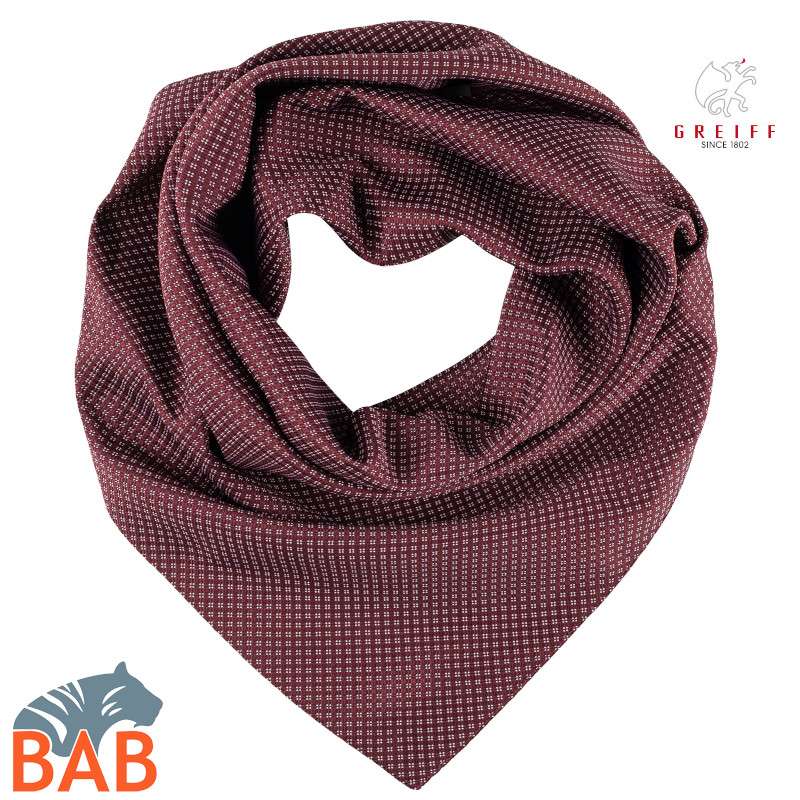 Greiff 6901 Tuch Business-Kleidung  bordeaux gemustert