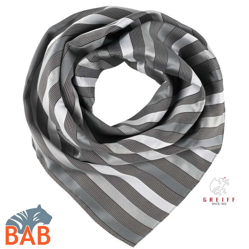 Greiff  6901 Tuch Business-Kleidung silbergrau gestreift