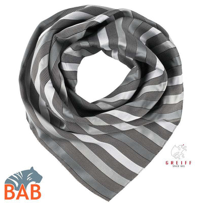 Greiff  6901 Tuch Business-Kleidung silbergrau gestreift