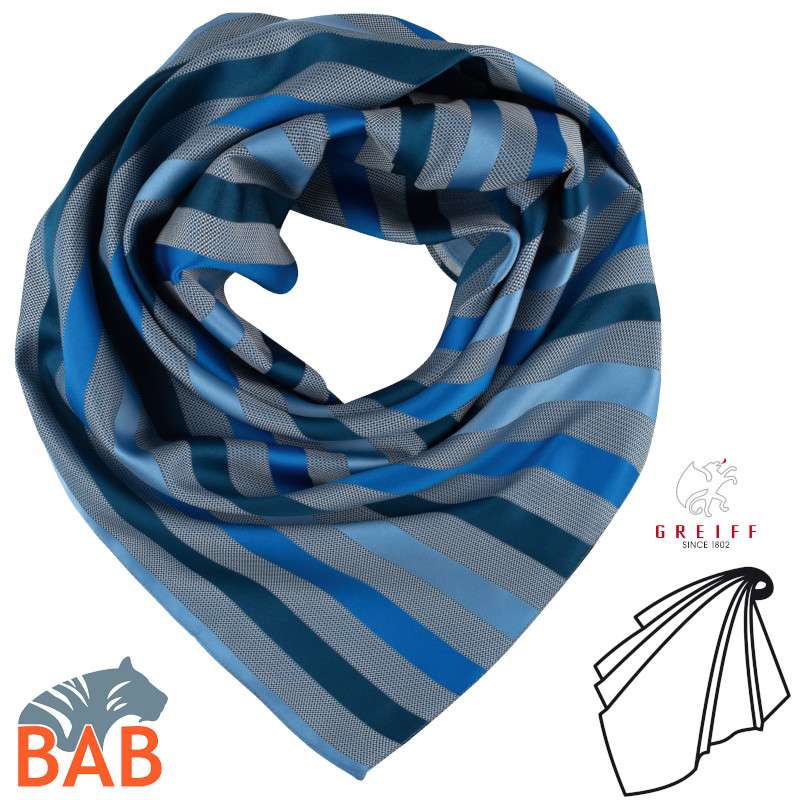 Greiff  6901 Tuch Business-Kleidung blau gestreift